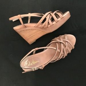 Cole Haan wedge heeled sandal